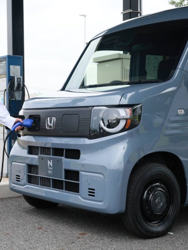 Honda Unveils Tiny Electric Van for Japan