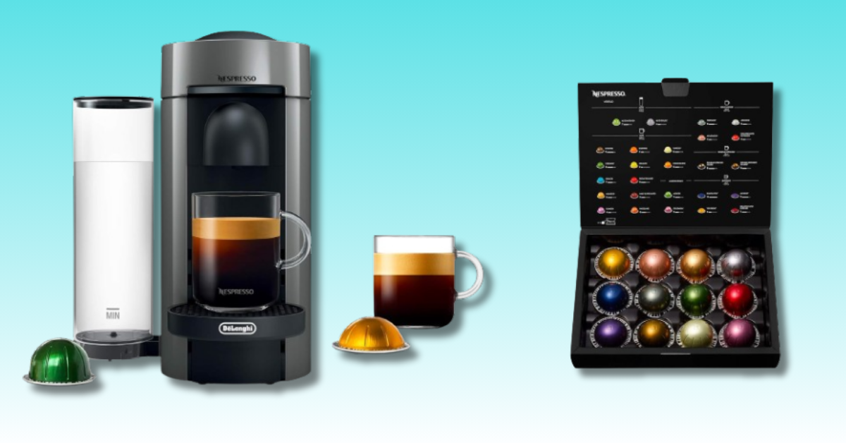 Nespresso VertuoPlus Coffee and Espresso Machine