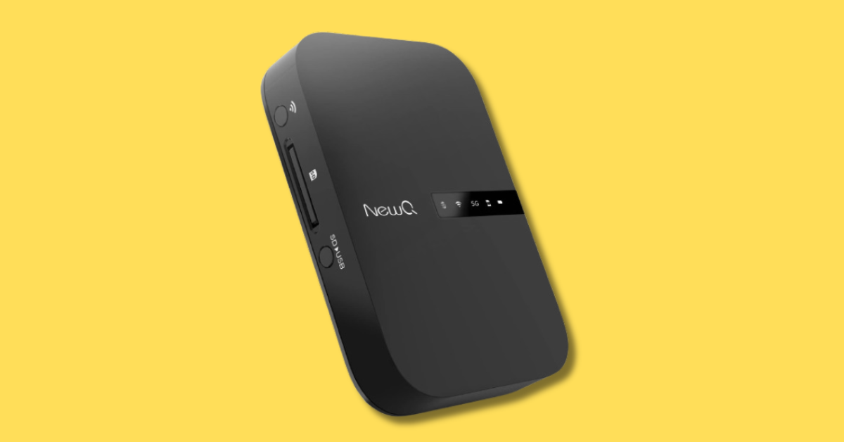 NewQ Filehub AC750 Travel Router