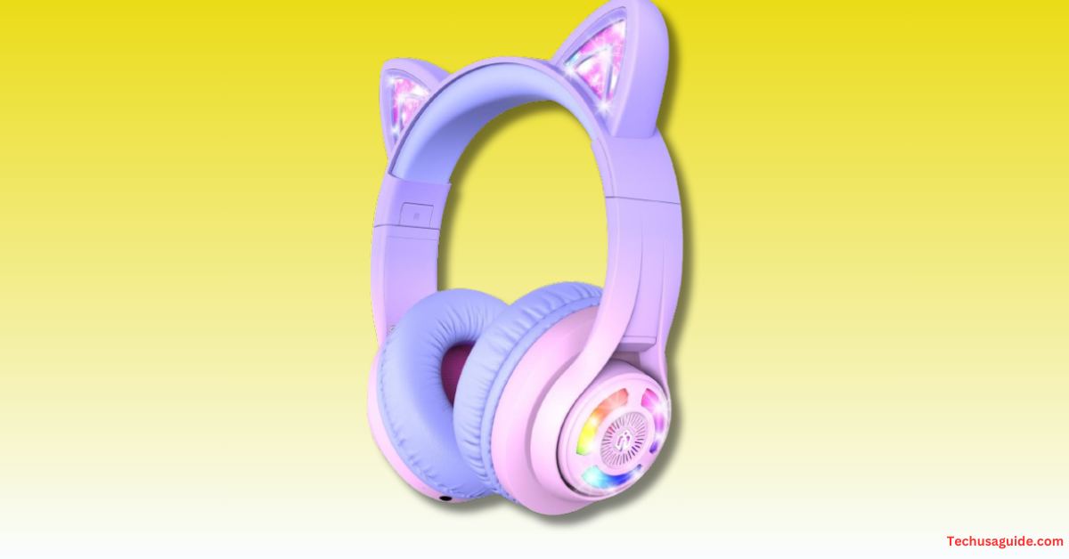 iClever Cat Ear Kids Bluetooth Headphones 1 11zon