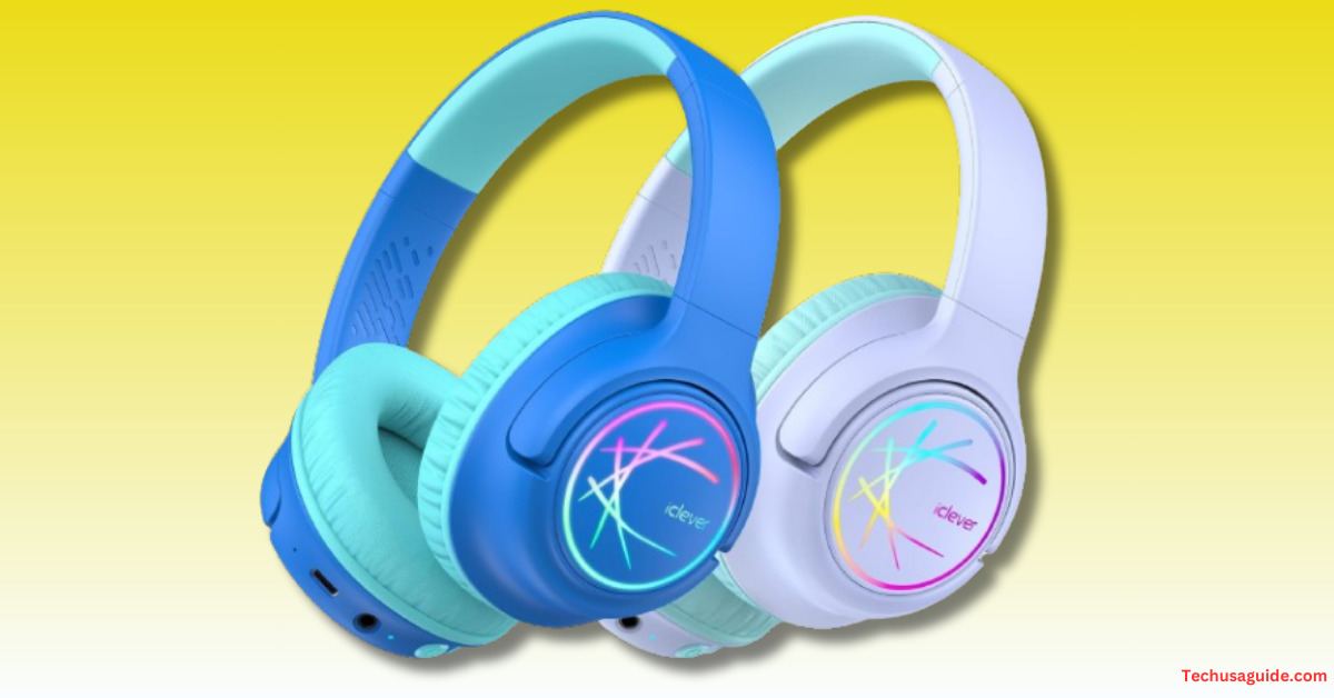 iClever Kids Bluetooth Headphones with LED Lights 1 11zon